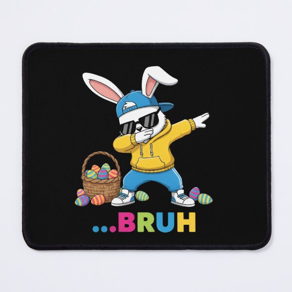 Item preview, Funny Easter Bunny Dabbing Bruh Cool Rabbit Eggs Meme Kids Easter Gift designed and sold by Zizo-DR44.
