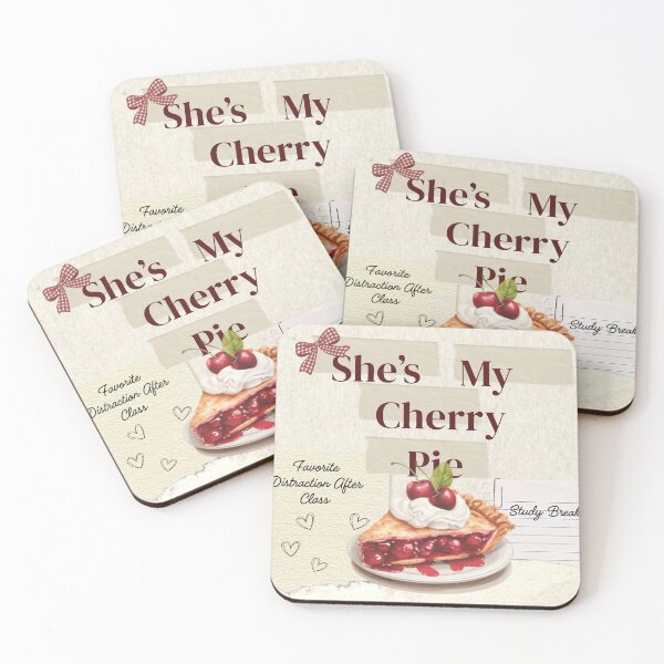 Item preview, She's My Cherry Pie / Off Campus Quotes designed and sold by Cherry&Co..