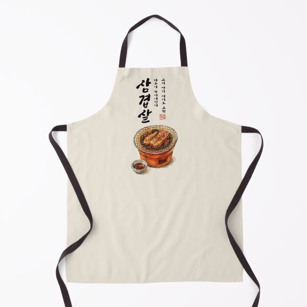 Item preview, Samgyeopsal – Korean BBQ Poetry designed and sold by Namidesignkr.