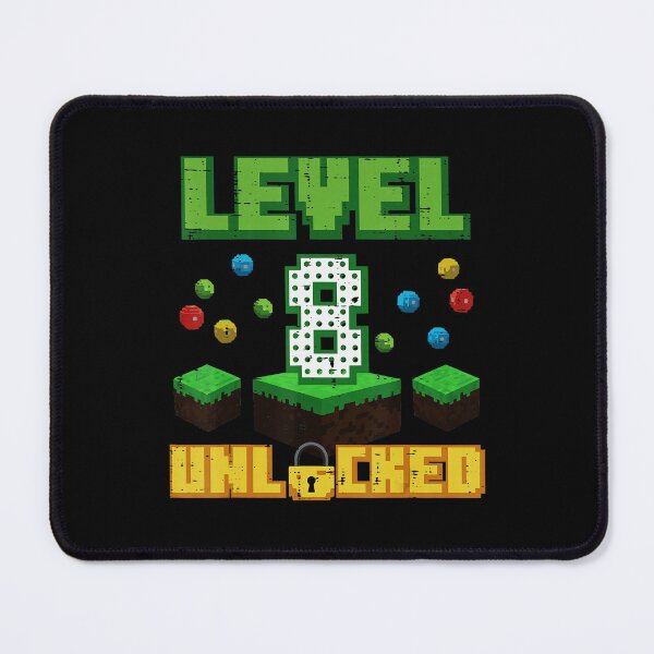 Item preview, Level 8 Unlocked Pixel Gaming Birthday for Young Gamers designed and sold by FGTV2021.