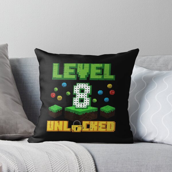 Item preview, Level 8 Unlocked Pixel Gaming Birthday for Young Gamers designed and sold by FGTV2021.