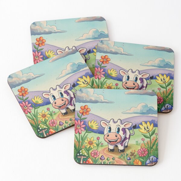 Item preview, Happy Cow & Friends designed and sold by DDLeach.