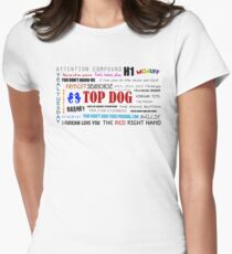 Wentworth collage Women's Fitted T-Shirt