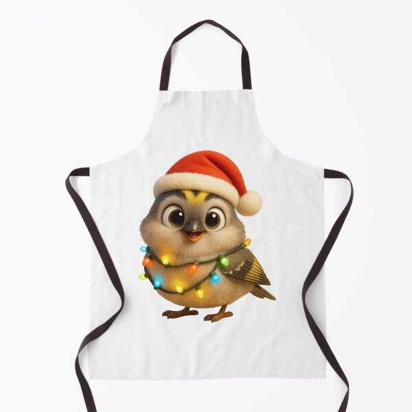 Item preview, Christmas Golden-Crowned Kinglet designed and sold by Sillytoe.