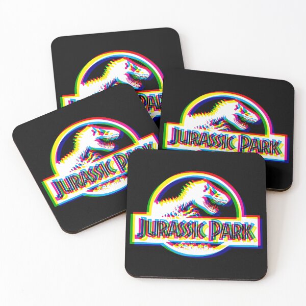 Item preview, Jurassic Park CMYK Negative - Dark designed and sold by animinimal.