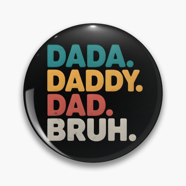 Item preview, Dada Daddy Dad Bruh Funny Fathers Day Retro Dad Humor Meme Gift designed and sold by Zizo-DR44.