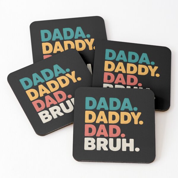 Item preview, Dada Daddy Dad Bruh Funny Fathers Day Retro Dad Humor Meme Gift designed and sold by Zizo-DR44.