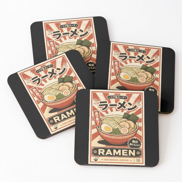 Item preview, Retro Ramen Poster Japanese Noodle Bowl Vintage Food designed and sold by ferminhays.