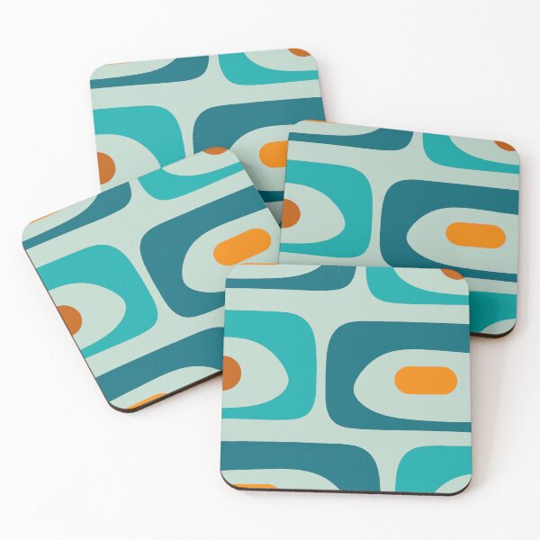 Item preview, Midcentury Modern Abstract Minimalist Piquet Pattern  designed and sold by kierkegaard.