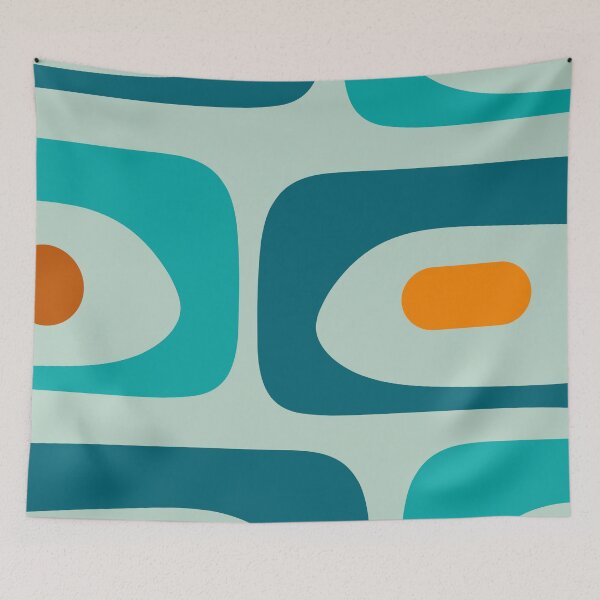 Item preview, Midcentury Modern Abstract Minimalist Piquet Pattern  designed and sold by kierkegaard.