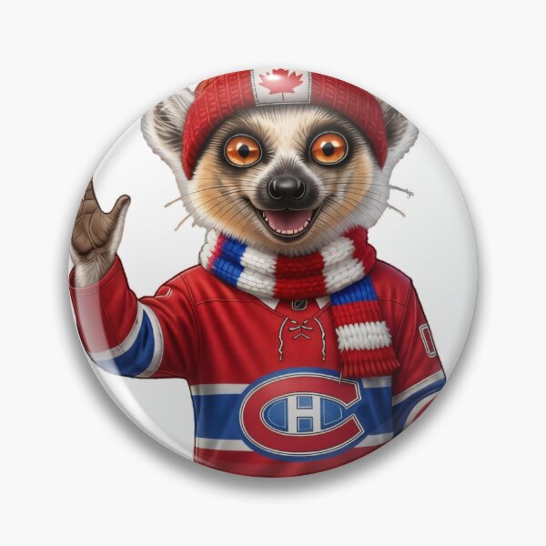 Item preview, Coco Jumbo, the Adventure Lemur – Montreal Hockey Edition! designed and sold by TribulationArt.