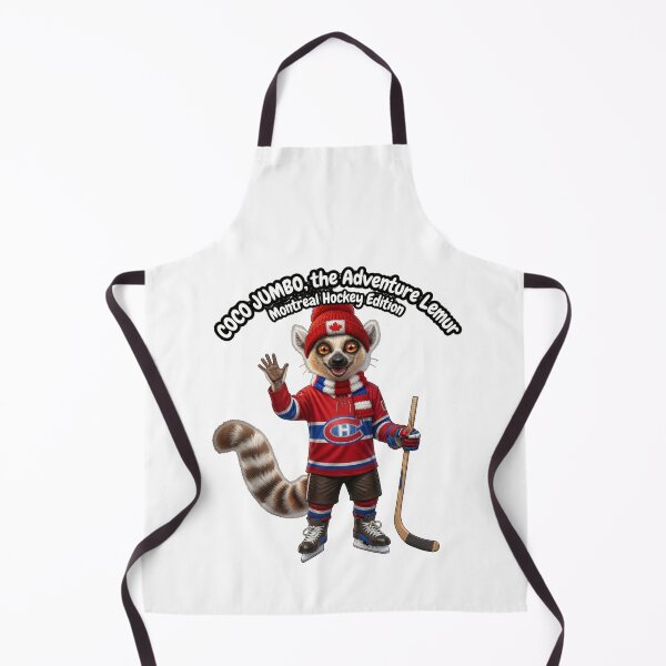 Item preview, Coco Jumbo, the Adventure Lemur – Montreal Hockey Edition! designed and sold by TribulationArt.