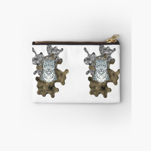 Item preview, Cute Snow Leopard Gamer Mascot Gold Camo Background designed and sold by Animalloveus.