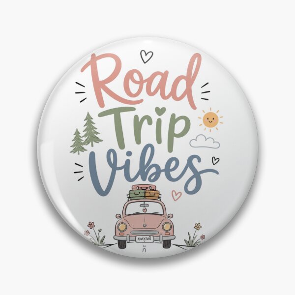 Item preview, Road Trip Vibes Cute Travel Adventure Quote Design | Retro Car Wanderlust Graphic designed and sold by Sanika arts .