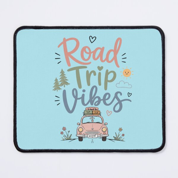 Item preview, Road Trip Vibes Cute Travel Adventure Quote Design | Retro Car Wanderlust Graphic designed and sold by Sanika arts .