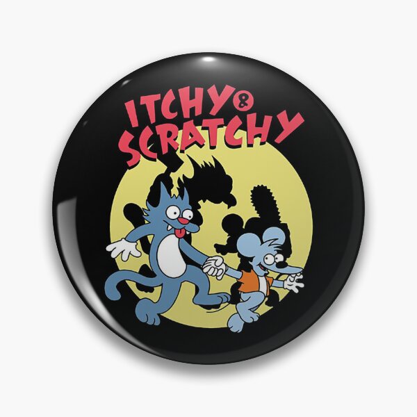 Item preview, Itchy and Scratchy Retro Cartoon Fan Art designed and sold by Dimeure-ART.