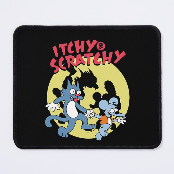 Item preview, Itchy and Scratchy Retro Cartoon Fan Art designed and sold by Dimeure-ART.