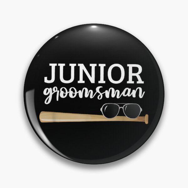 Item preview, Groomsman Junior Groomsman Baseball designed and sold by goombi-creative.