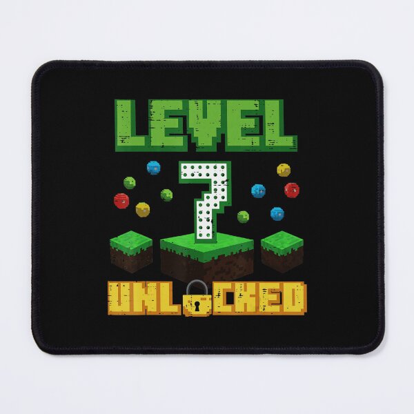 Item preview, Level 7 Unlocked Pixel Gaming Birthday Celebration for Young Players designed and sold by FGTV2021.