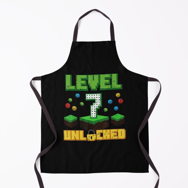 Item preview, Level 7 Unlocked Pixel Gaming Birthday Celebration for Young Players designed and sold by FGTV2021.