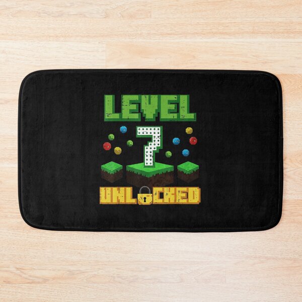 Item preview, Level 7 Unlocked Pixel Gaming Birthday Celebration for Young Players designed and sold by FGTV2021.