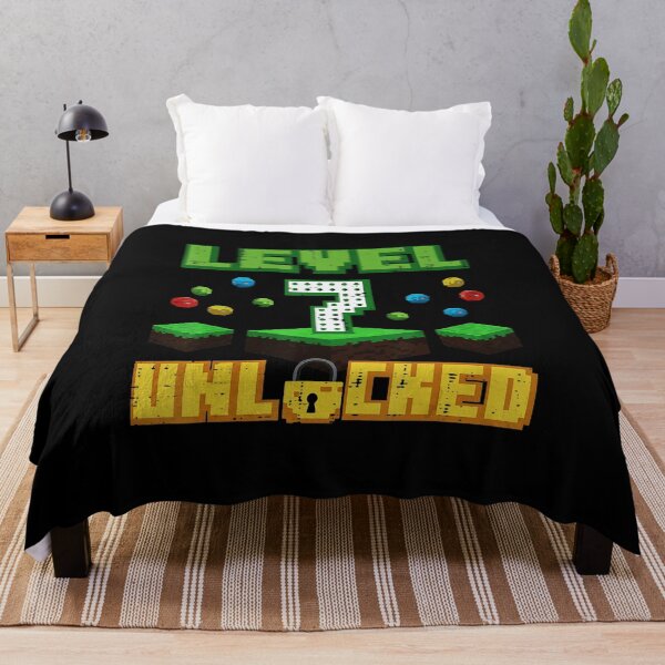 Item preview, Level 7 Unlocked Pixel Gaming Birthday Celebration for Young Players designed and sold by FGTV2021.