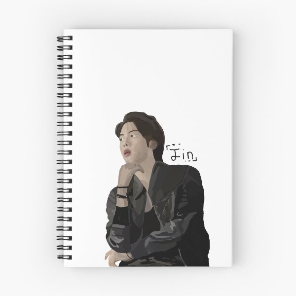 Item preview, BTS Jin drawing designed and sold by QMingWoo.