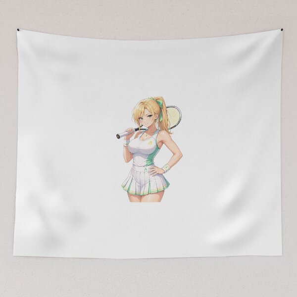 Item preview, Anime Tennis Girl Sporty Aesthetic designed and sold by iloveanimechibi.