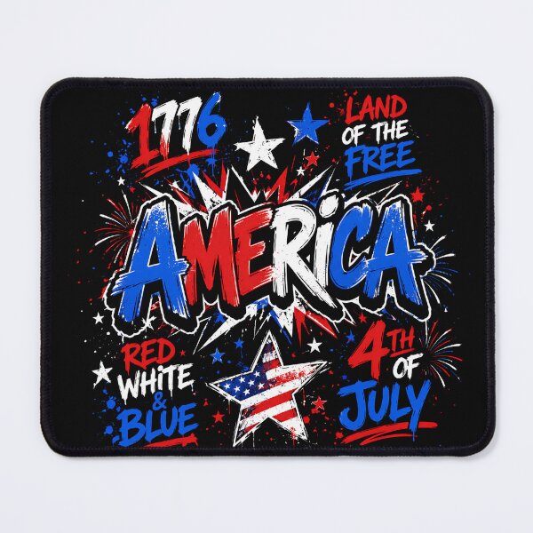 Item preview, Red White & Blue America 4th of July designed and sold by BackwoodsFeral.