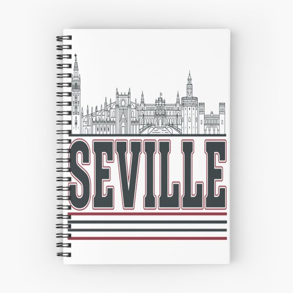 Item preview, Seville Spain Retro Collegiate Skyline Varsity Landmarks designed and sold by Anomaneal.