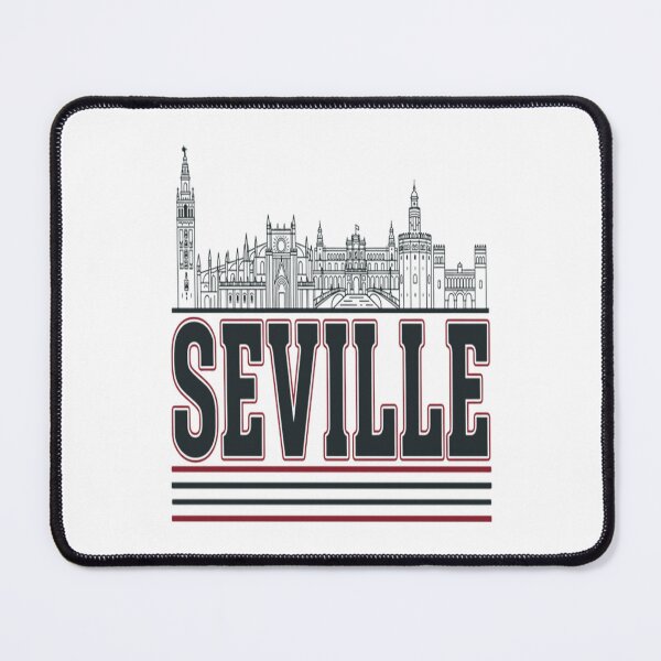 Item preview, Seville Spain Retro Collegiate Skyline Varsity Landmarks designed and sold by Anomaneal.