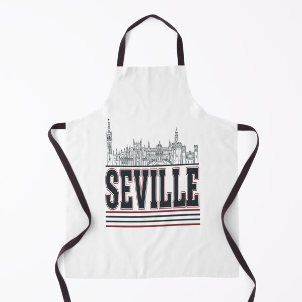 Item preview, Seville Spain Retro Collegiate Skyline Varsity Landmarks designed and sold by Anomaneal.