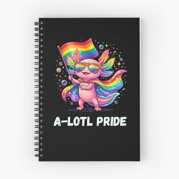 Item preview, A-LOTL PRIDE Axolotl Rainbow LGBTQ+ Supporter designed and sold by snowry.