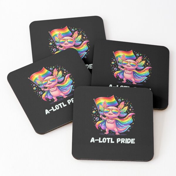 Item preview, A-LOTL PRIDE Axolotl Rainbow LGBTQ+ Supporter designed and sold by snowry.