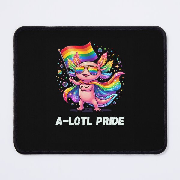 Item preview, A-LOTL PRIDE Axolotl Rainbow LGBTQ+ Supporter designed and sold by snowry.