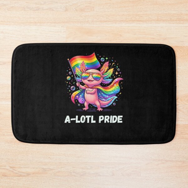 Item preview, A-LOTL PRIDE Axolotl Rainbow LGBTQ+ Supporter designed and sold by snowry.