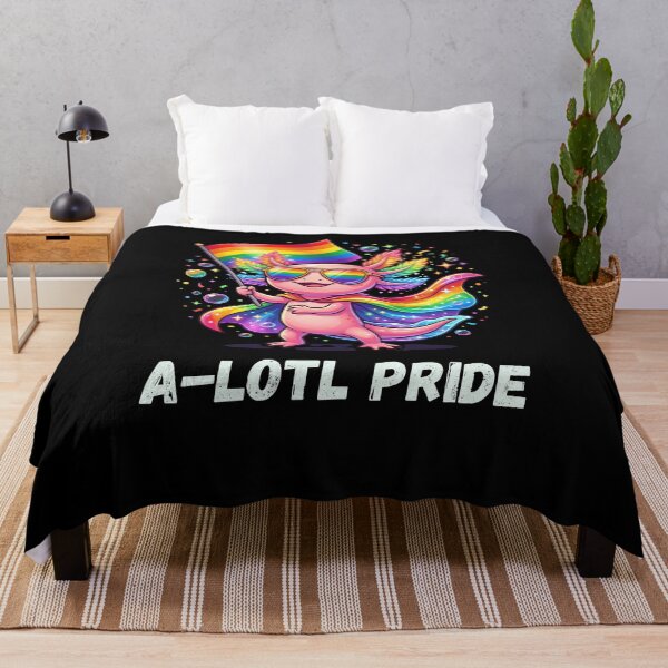 Item preview, A-LOTL PRIDE Axolotl Rainbow LGBTQ+ Supporter designed and sold by snowry.