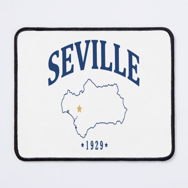 Item preview, Seville Spain Vintage Andalusia Map Collegiate 1929 designed and sold by Anomaneal.