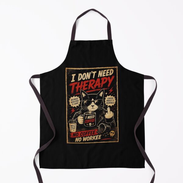 Item preview, Grumpy Coffee Cat Vintage Humor Art For Surviving Adult Life designed and sold by Modaozushi216.