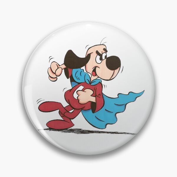 Item preview, Retro Underdog Flying Hero Art designed and sold by Dimeure-ART.