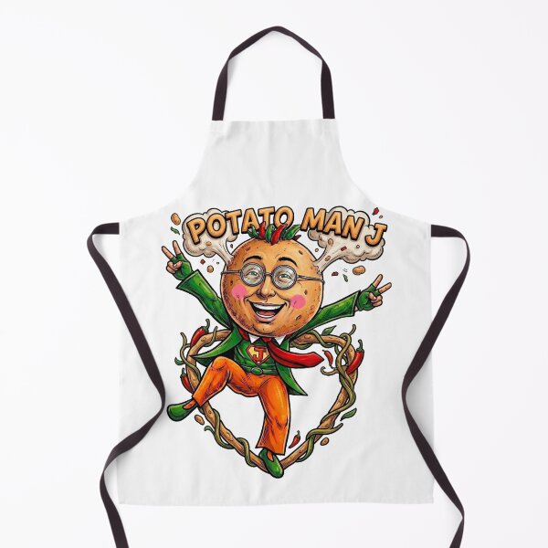 Item preview, Potato Man J: The Quirky Japanese Spud Hero designed and sold by Surreal Characters & Cute Pups.