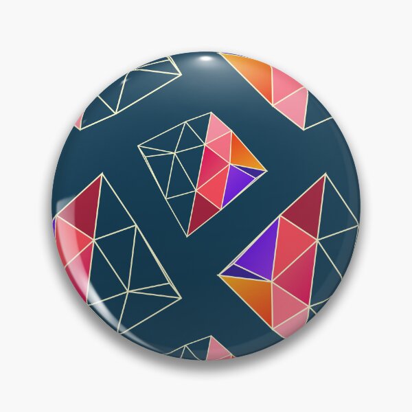Item preview, Abstract geometric low poly wireframe seamless pattern on teal background designed and sold by Longsilp.