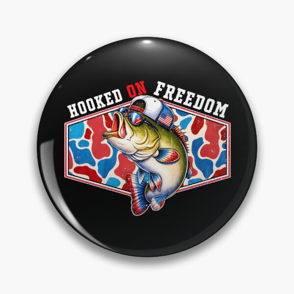 Item preview, Hooked On Freedom designed and sold by Johnny-Store.