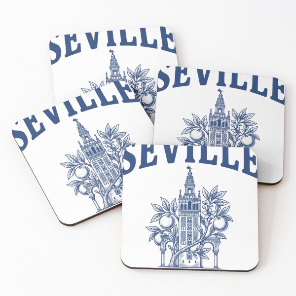 Item preview, Seville Spain Vintage Giralda Tower & Orange Blossom Heritage designed and sold by Anomaneal.