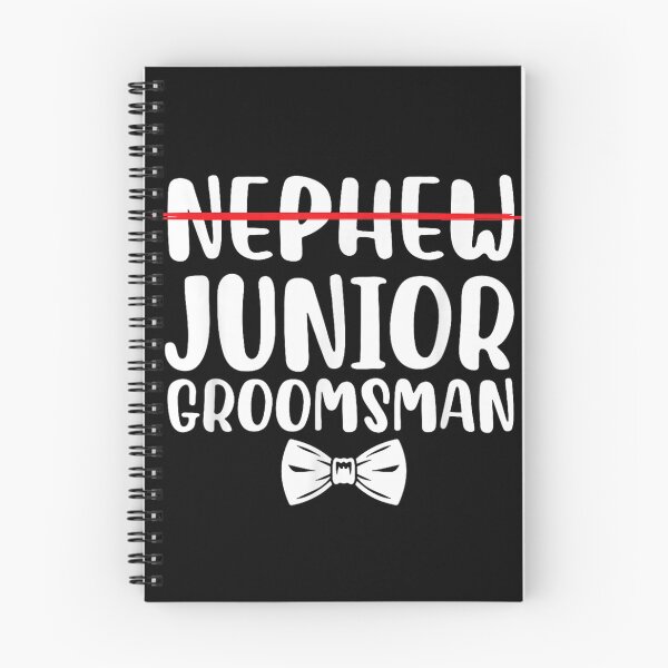 Item preview, Groomsman Nephew Junior Groomsman designed and sold by goombi-creative.