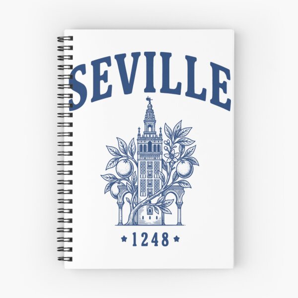 Item preview, Seville Spain Vintage Giralda Tower & Orange Blossom Heritage designed and sold by Anomaneal.