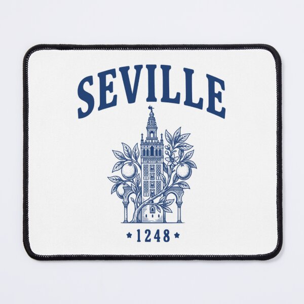 Item preview, Seville Spain Vintage Giralda Tower & Orange Blossom Heritage designed and sold by Anomaneal.