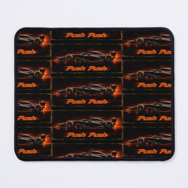 Item preview, Neon Push Push Grand Prix Racer Speed Art designed and sold by PlanetEye Designs.