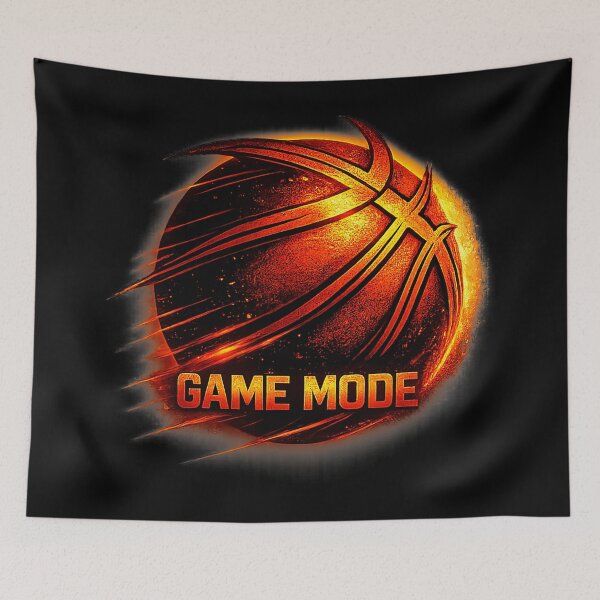 Item preview, Basketball Game Mode Fiery Ball Sports Player Motivation designed and sold by allistermariam.