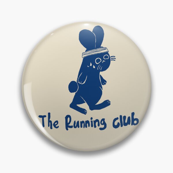 Item preview, Rabbit Running Club Hand Drawn Linocut Illustration designed and sold by RNASstuff.